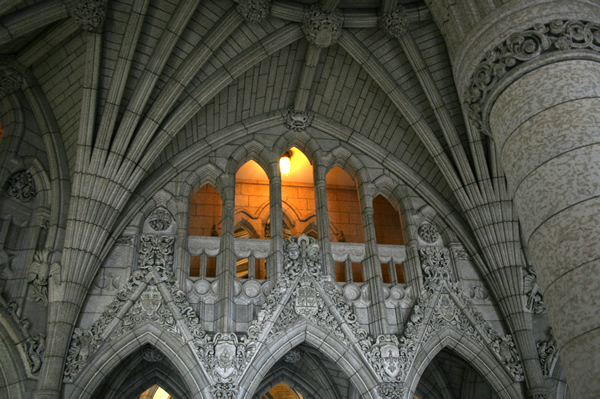 Ottawa Parliament Ceiling, April 25, 2009