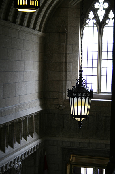 Ottawa Parliament Lantern, April 25, 2009