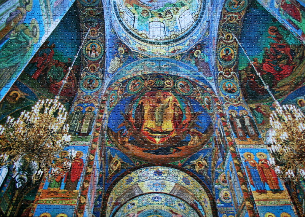 Church of the Savior, St. Petersburg, med