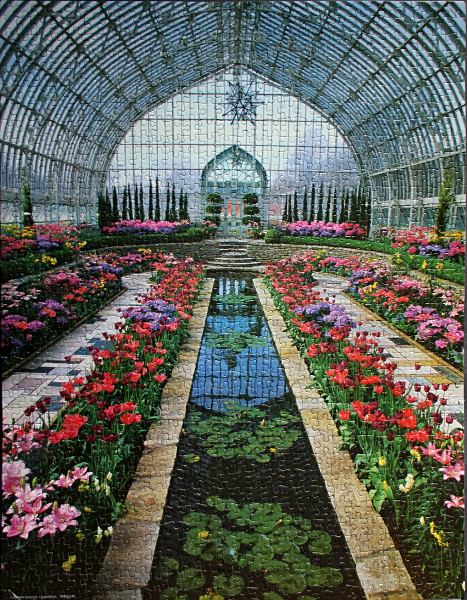 Como Park Conservatory, St. Paul, Minnesota, U.S.A., med