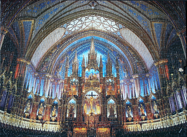 Notre-Dame Basilica, Montreal, med