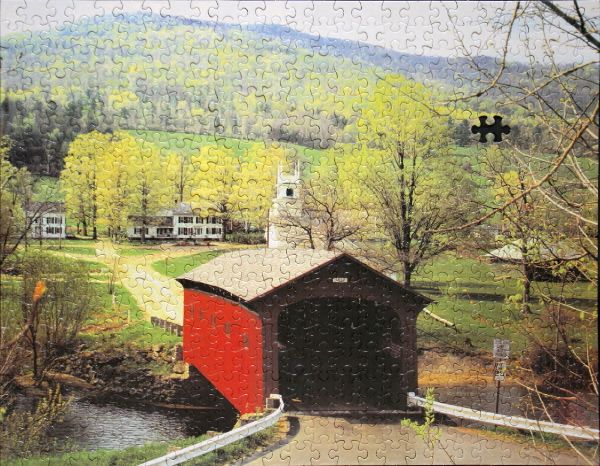 Covered bridge, med