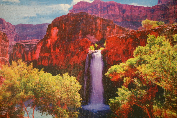 Havasu Falls, Grand Canyon, med