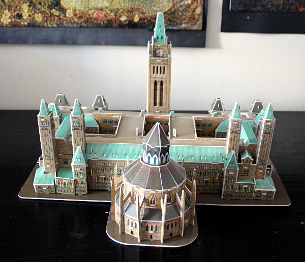 3D Parliament Puzzle - back, md