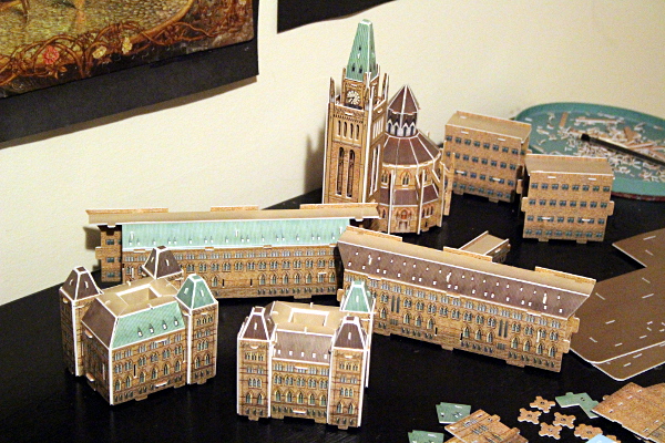 3D Parliament Puzzle - core separated, md