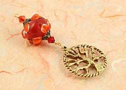 Blessingway bead - Love Petals Tree of Life, sm