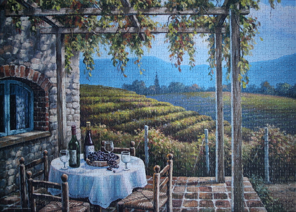 Sung Kim - Vineyard Terrace, med