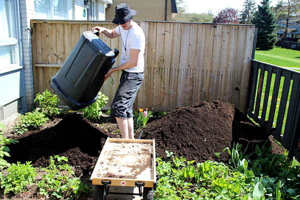 Dumping soil, md