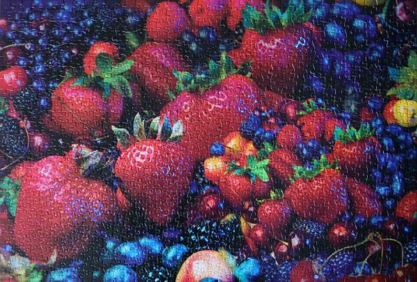 Mixed Berries Collage, med