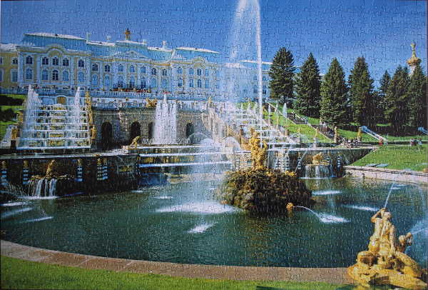 Petrodvorets outside St. Petersburg