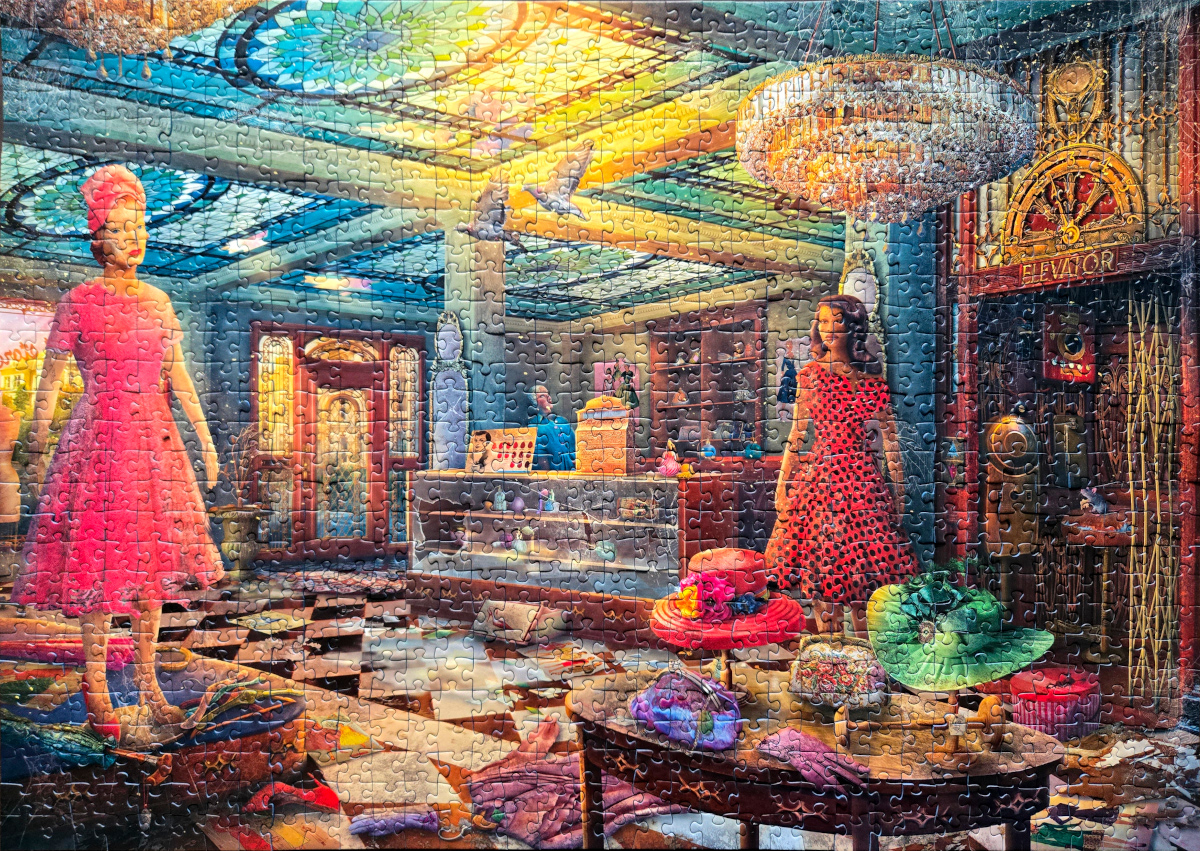 Deserted departnment store